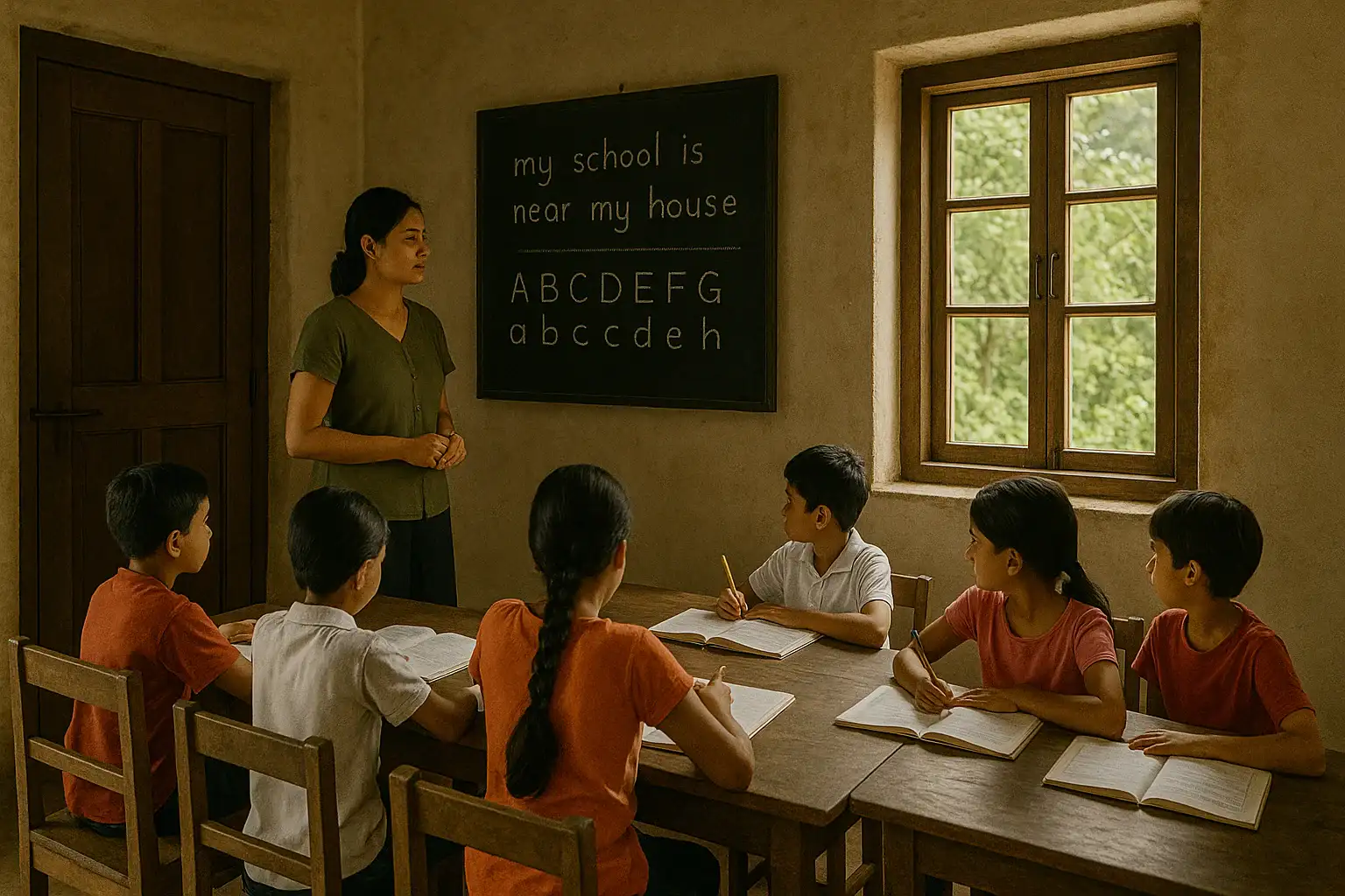 Weekly English classes